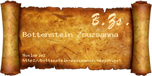 Bottenstein Zsuzsanna névjegykártya